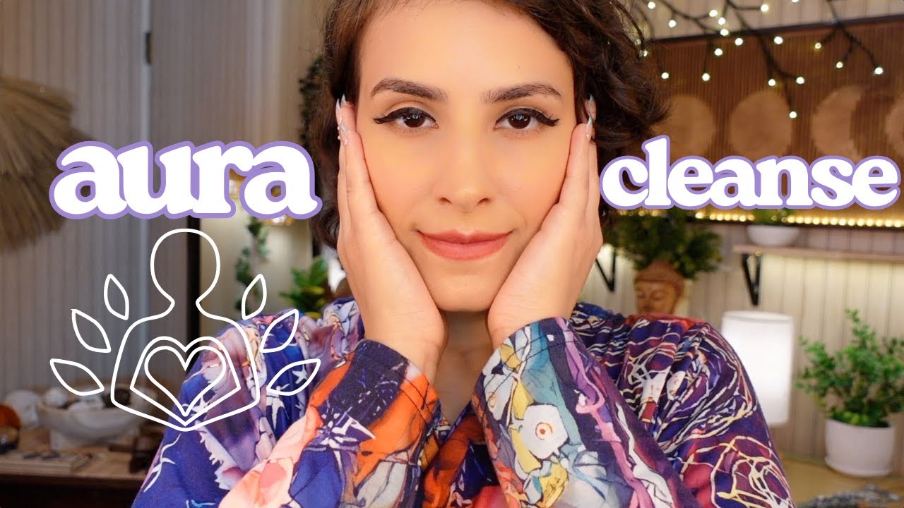 Reiki ASMR For Healing | Aura Cleanse & Third Eye Energy Work for SLEEP🌙 Thunderstorm ⛈️ Sounds