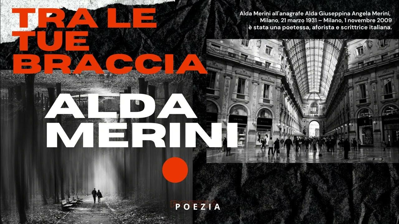 Poesia Tra le tue braccia Alda merini YouTube