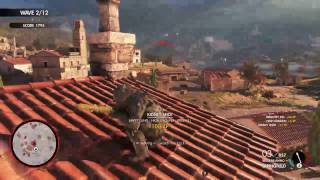 Sniper Elite 4 DLC Camouflage Commando The Village Solo Survival Gameplay screenshot 3