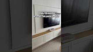 Haz un Panel para la tele tú mismo y de forma fácil #diy #bricolaje #decoracion #deco #inspohome
