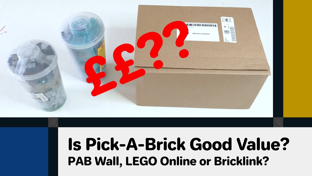 Buying LEGO parts -  Is Pick-A-Brick Good Value?