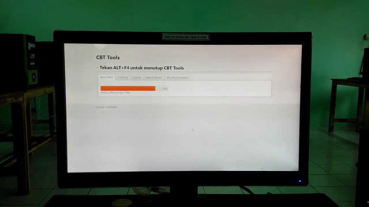 Cara Patching CBTsync Komputer Server dan Cadangan untuk Persiapan UNBK
