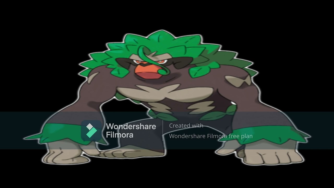 Official Pokemon Mascot Idea Rillaboom