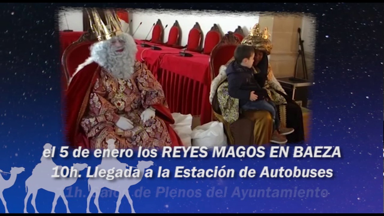 El Ayuntamiento de Baeza ultima los preparativos para la Visita de sus Majestades los Reyes Magos de Oriente 1 Los Reyes Magos de Oriente llegan a Baeza el 5 de enero