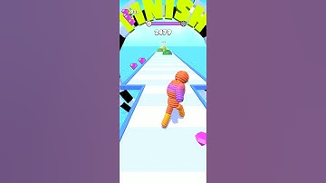 Rope-Man Run (IOS/Android) NEW UPDATE Gameplay Walkthrough All Level Eps 206 #Shorts