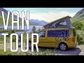 Van Tour: VW Caddy Campervan with Pop Top || Adventures in Scotland