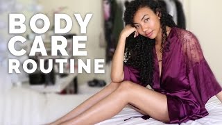 MY BODY CARE ROUTINE + DIY SCRUB 