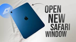 How to Open a New Window in Safari on iPad