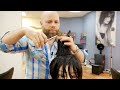 Medium Length Layered Haircut - TheSalonGuy