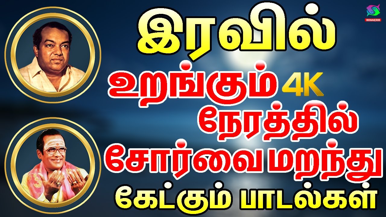 இரவில் உறங்கும் நேரத்தில் சோர்வை மறந்து கேட்கும் பாடல்கள் | Iravil Urangum Nerathil Ketkum Padalgal