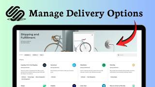 How to set up a shipping profile on Squarespace