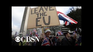Prime Minister Theresa May offers to resign in exchange for Brexit votes