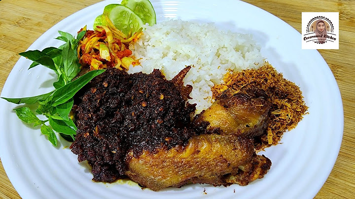 AYAM BUMBU HITAM MADURA, RESEP SAMA DENGAN BEBEK BUMBU HITAM MADURA.