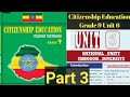 Citizenship Education Grade 9 Unit 6 National Unity Through Diversity Part 3 Citizenship Education Grade 9 Unit 6 National Unity Through Diversity Part 3