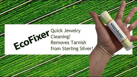 Quick Jewelry Cleaning - Sunshine Polishing Cloth Removes Tarnish!