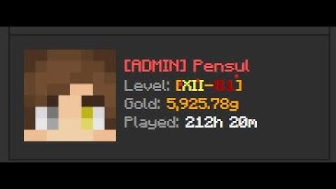 Nicked guy turns out to be staff - Hypixel Pit