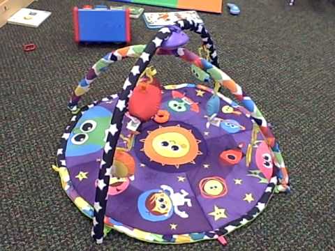 lamaze space symphony motion gym setup