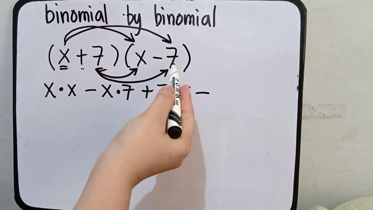 multiplying binomial by binomial (tagalog version) - YouTube