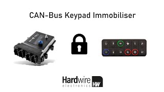 CAN Keypad Immobiliser | Hardwire Electronics