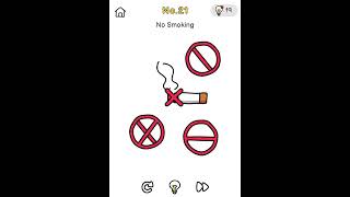 Brain Out : Level 21 No smoking #brainout #level21 #puzzlegame #21 #zidane #guess #games #smoking #1