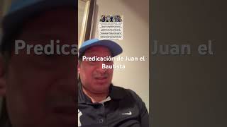 Predicación de Juan el bautista