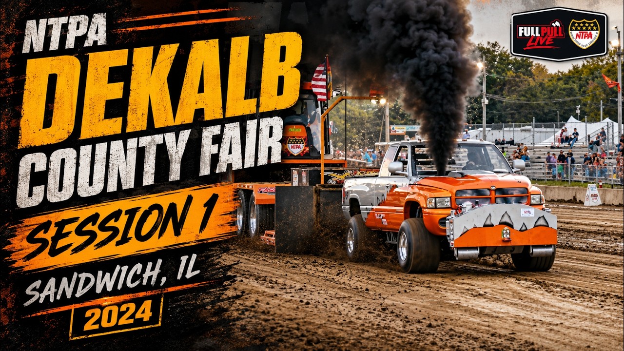NTPA Truck and Tractor Pulling | Sandwich IL | 2024 Session 1