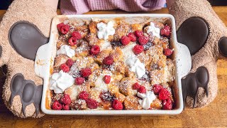 Vegan Raspberry Crescent French Toast Casserole by Make It Dairy Free 6,457 views 11 months ago 4 minutes, 23 seconds