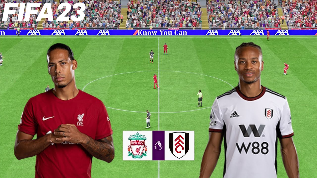 FIFA 23 | Liverpool vs Fulham - Premier League 22/23 - Full Match & Gameplay