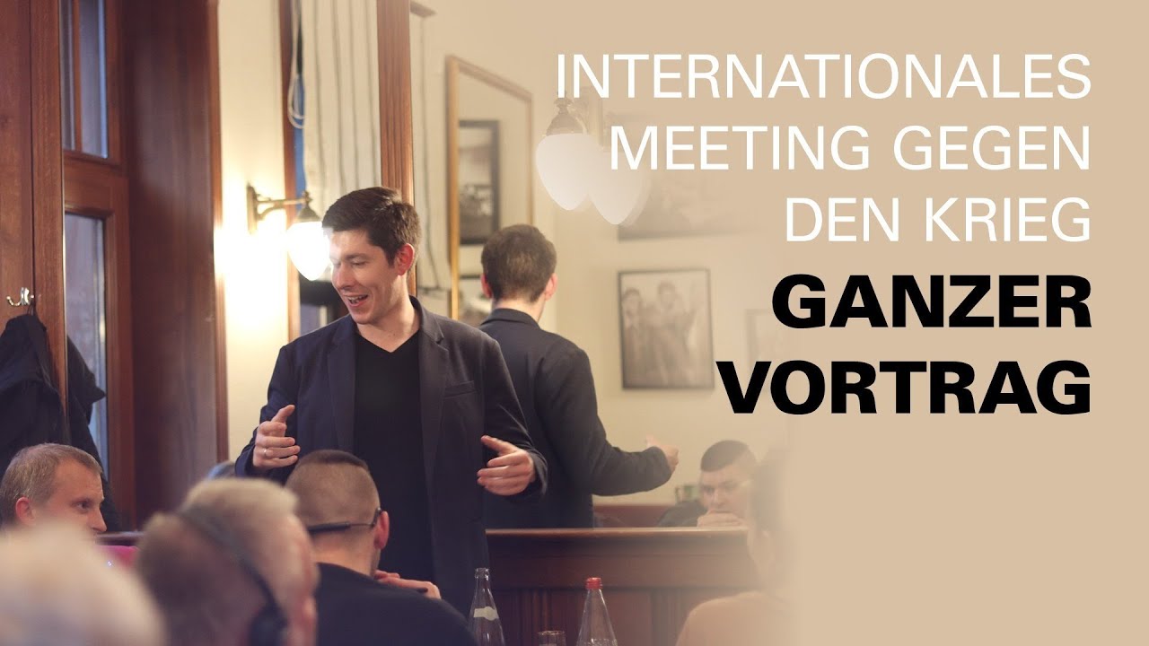 MEETING GEGEN DEN KRIEG/Антивоенная встреча