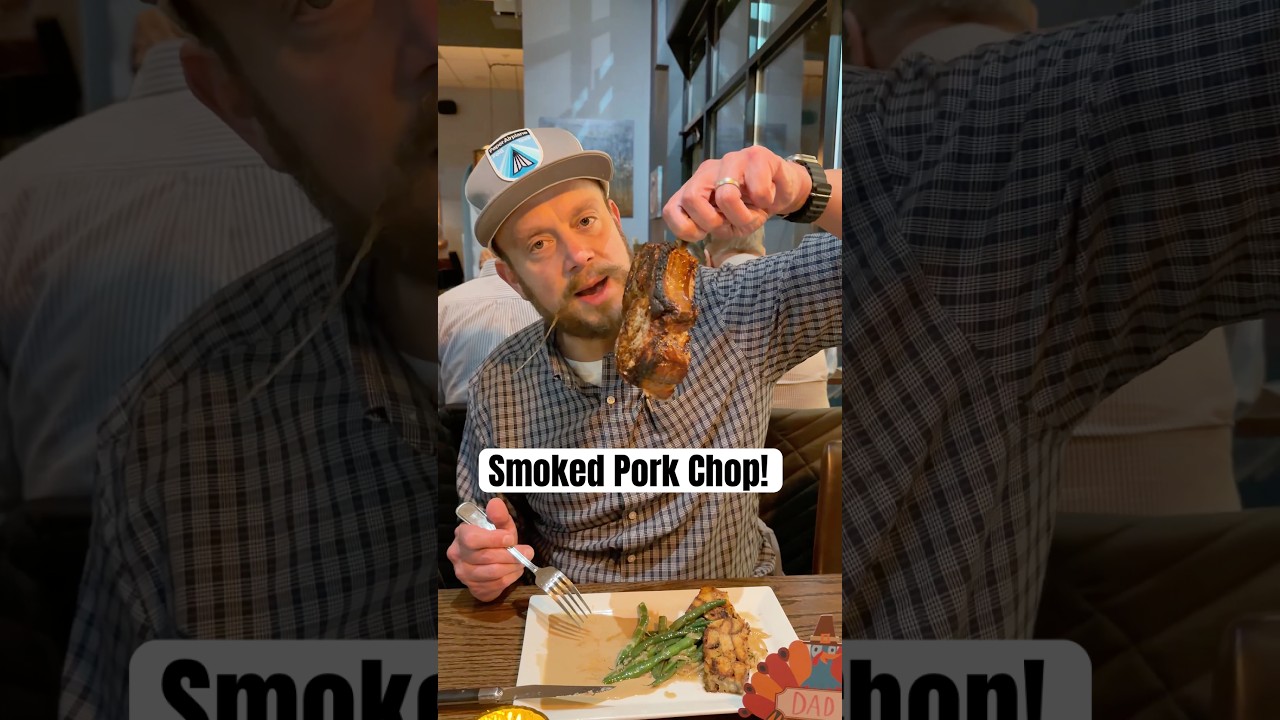 Smoked Pork Chop and Bread Pudding! Avanti in West Linn