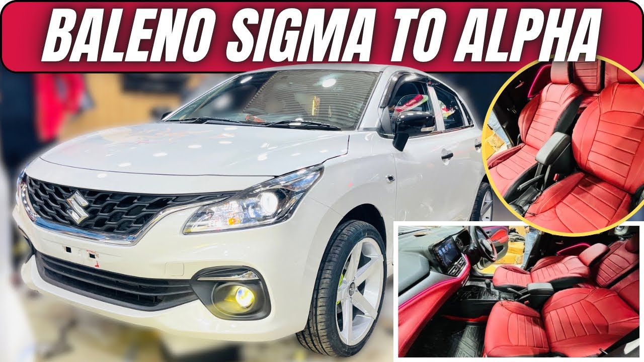 Maruti Baleno Sigma Base Model Modification With Price | Baleno ...
