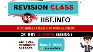 ABM Live Revision Class 1 | Caiib Exam Sure Success