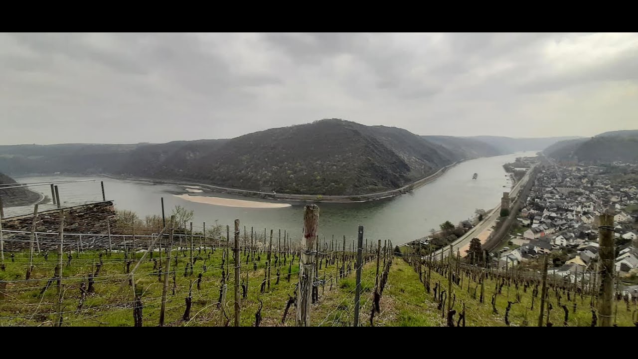 Über den Rheinburgenweg von Sankt Goar nach Oberwesel - YouTube