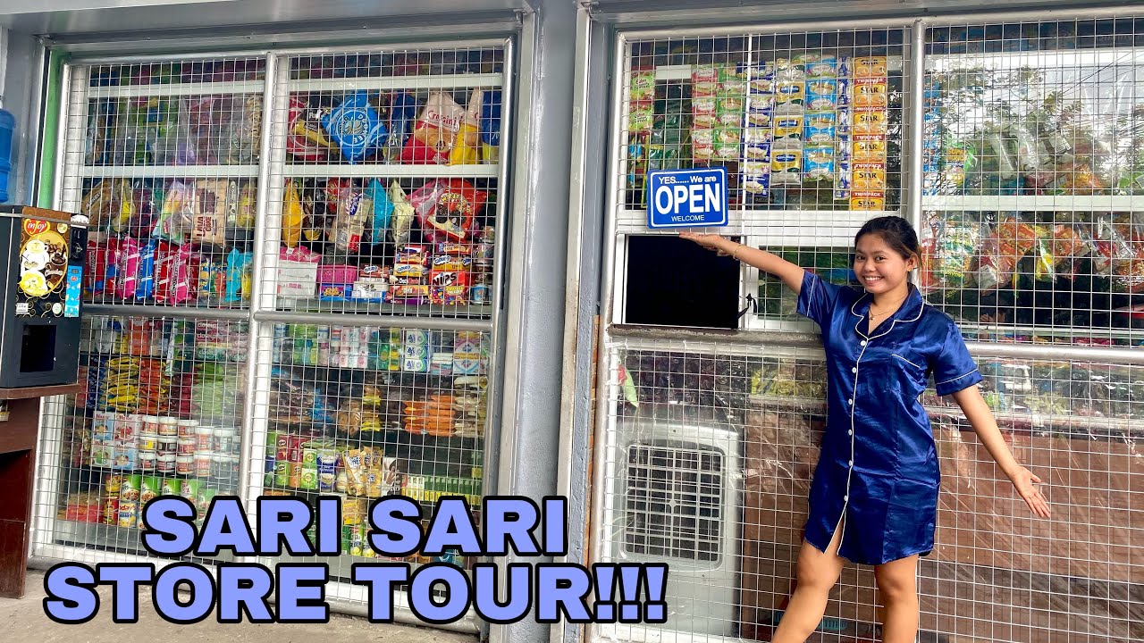 SARI SARI STORE WITH AIRCON TOUR! / PANO KAMI NAKAKAIPON?
