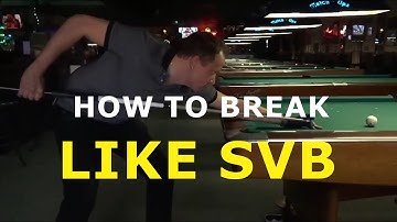 Shane Van Boening Break Technique Analysis by Dr. Dave