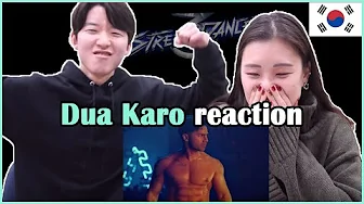 Dua Karo Reaction by Korean | Street Dancer 3D | Varun Dhawan | Shraddha Kapoor
