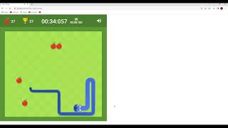 Google Snake Speedrun Classic Mode Standard 25 Apples Dice Standard 30.105