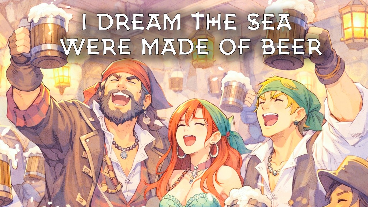 I Dream the Sea Were Made of Beer — Jolly Tavern Shanty | Bardcore | Tavern Drunken Fae