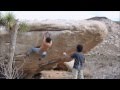 Joshua Tree Bouldering - Meadows Direct V7