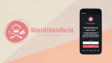 WhatsCookinOnline - New AI Recipe Book App