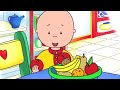 Caillou and the Healthy Food | Caillou Cartoon
