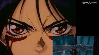 BATTLE ANGEL ALITA OVA-anime version vs 2018 version - YouTube