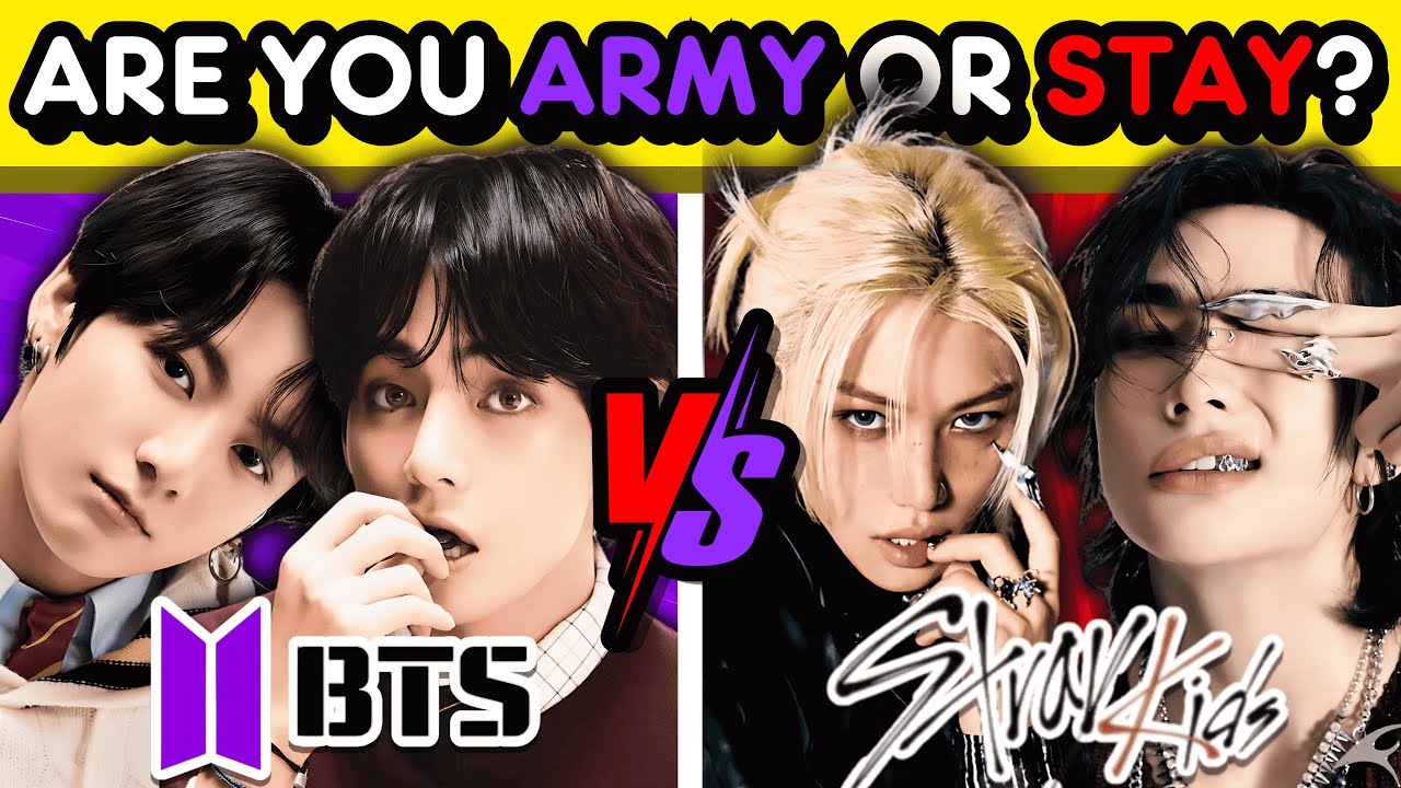 ✨ BTS vs STRAY KIDS: Are You ARMY or STAY? 💜🤔❤️ | KPOP QUIZ 🔥