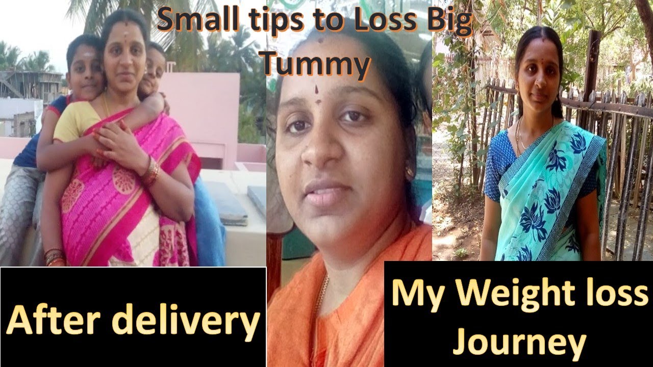 Weight Loss after delivery/ how i loss my weight and tummy after