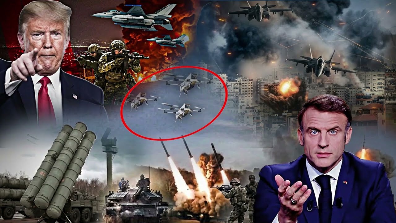 America ikubise Iran ahababaza,babaturikirije ubwato,byakomeye,France yohereje indege zintambara