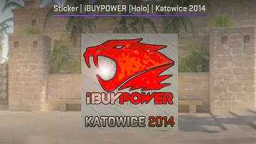 CS2 Updated IBUYPOWER Holo Katowice Sticker
