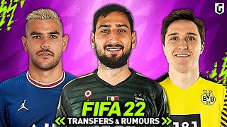 DONNARUMMA alla JUVE A GENNAIO!?  TOP 10 TRASFERIMENTI FIFA 22 | Chiesa, Theo Hernandez, De Ligt