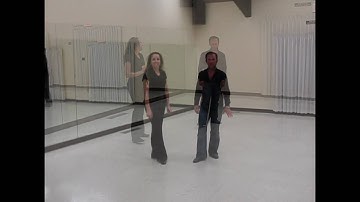 Salsa with Tomaj, Intermediate Partnering pattern, Spring 2010 - featuring:  FELICIA!.wmv