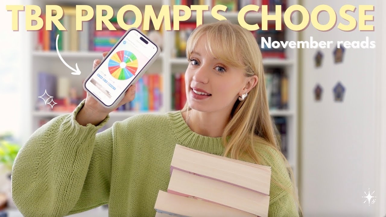 TBR prompt wheel chooses my November reads!