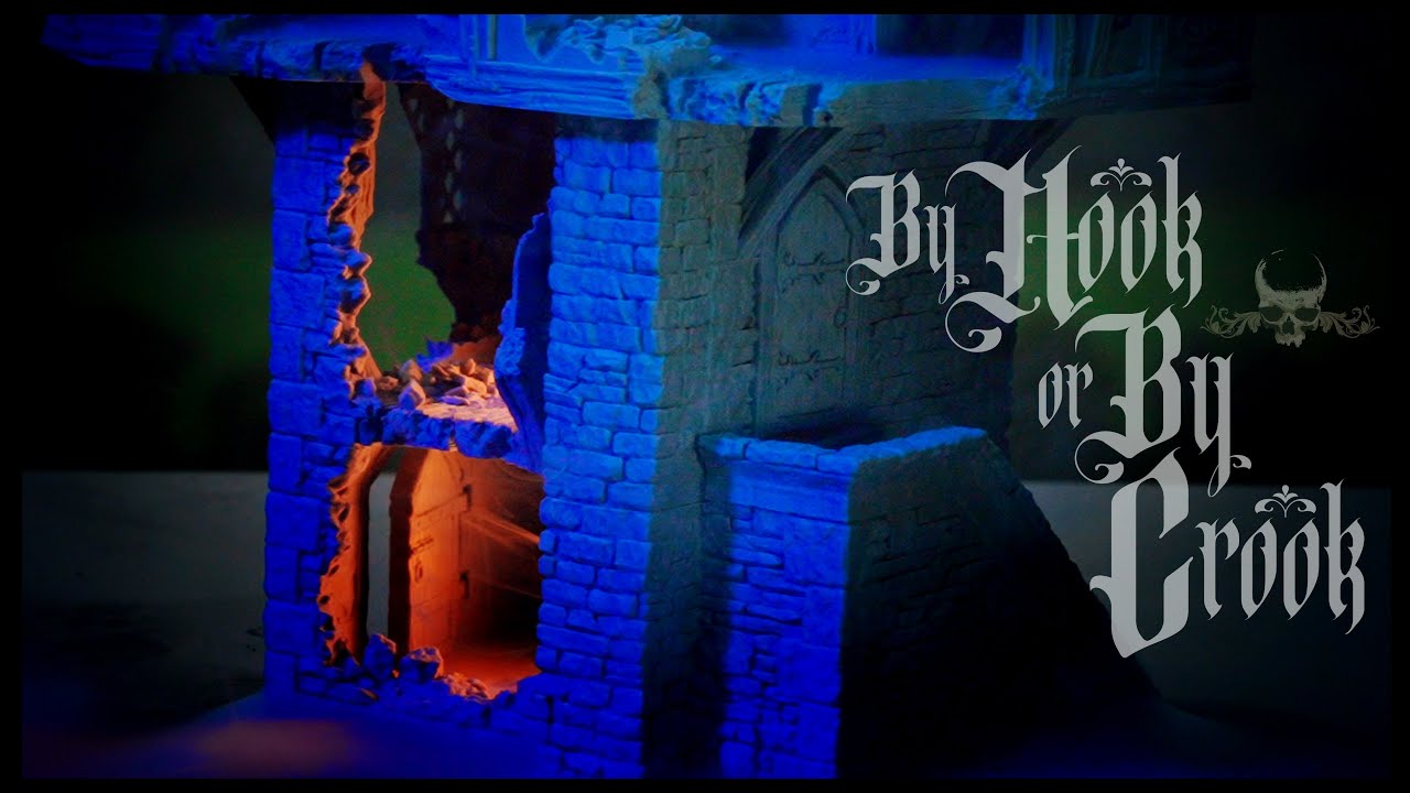 Helwick: The Cuddle in Ruins | 3D Printable Terrain STL for DnD, Warhammer & Frostgrave